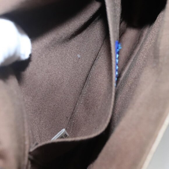 BURBERRY Blue Label Shoulder Bag Nylon Beige - Picture 9 of 14